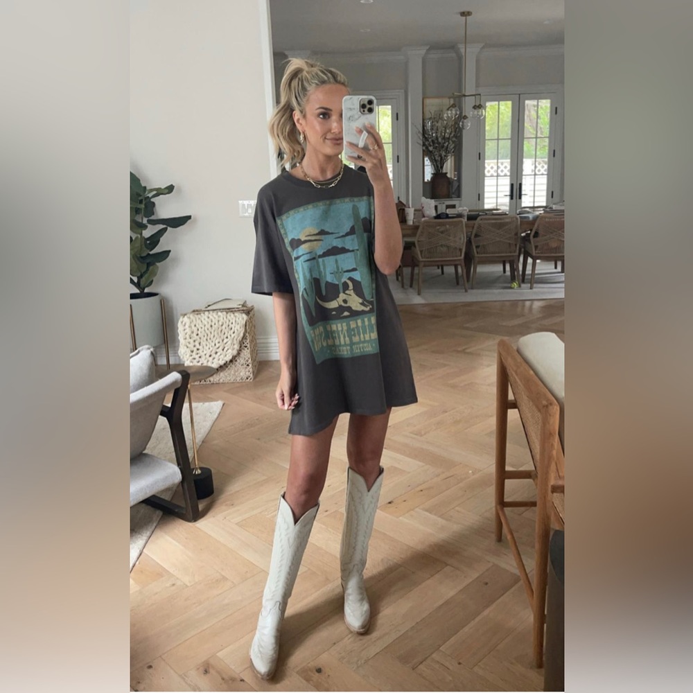 Willie Nelson Tee Dress